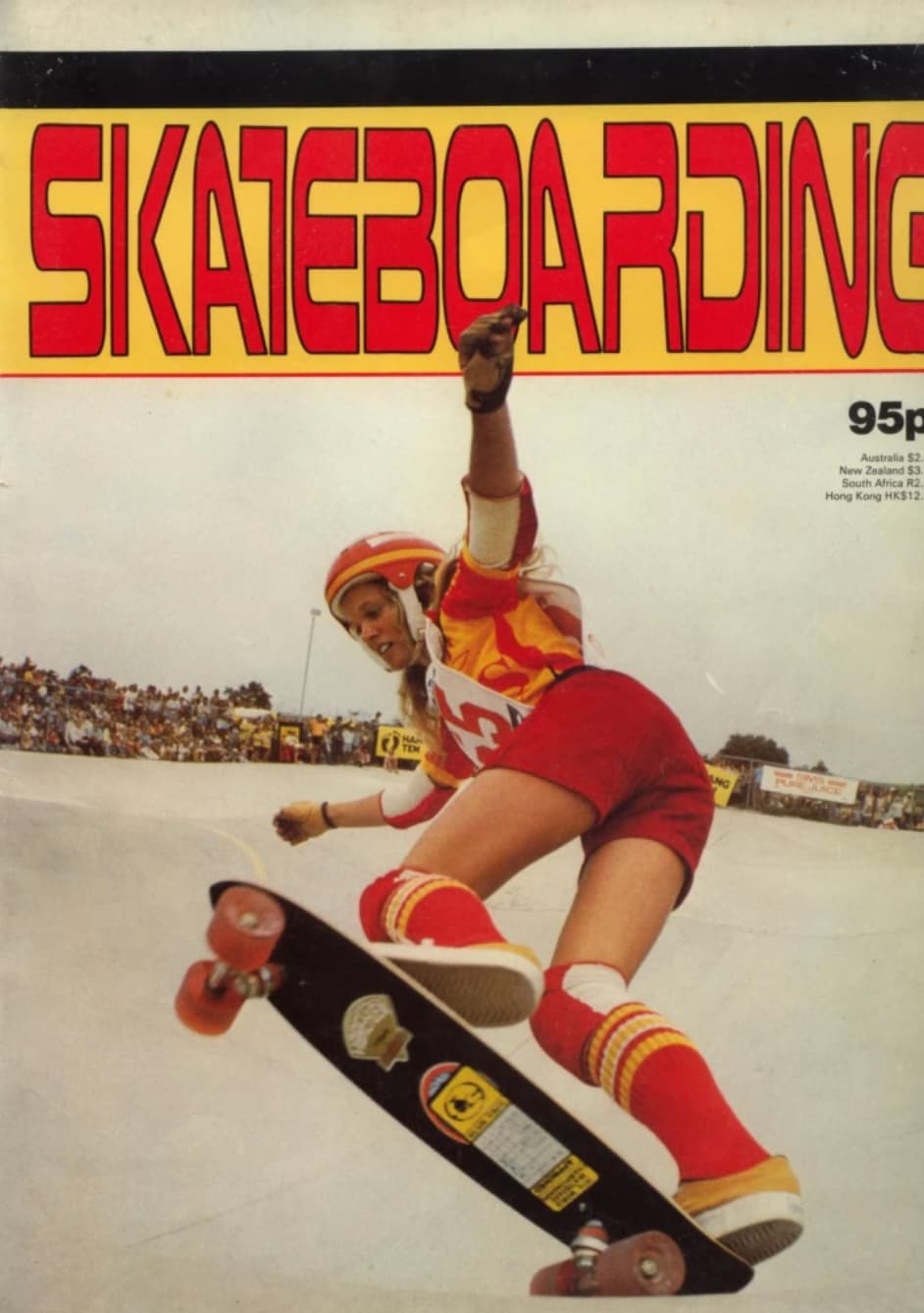 old school skater girl - Skateboarding Ng 95p Australia $2 New Zealand $3 South Africa R2 Hong Kong Hk$12